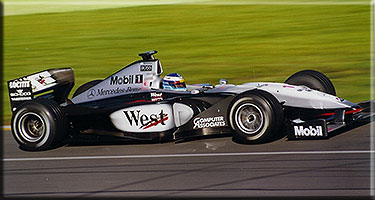 Mikka Hakkinen Sulla MP4/13