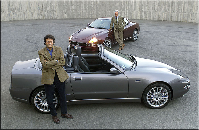 Fabrizio e Giorgrtto Giugiaro in una foto ufficiale.