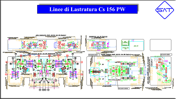 Sat: progetto di assamblaggio e saldatura sottogruppi in lamiera.