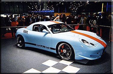 Geneva 4 March 2003 The Stola GTS on display in the stand of STOLA s.p.a.